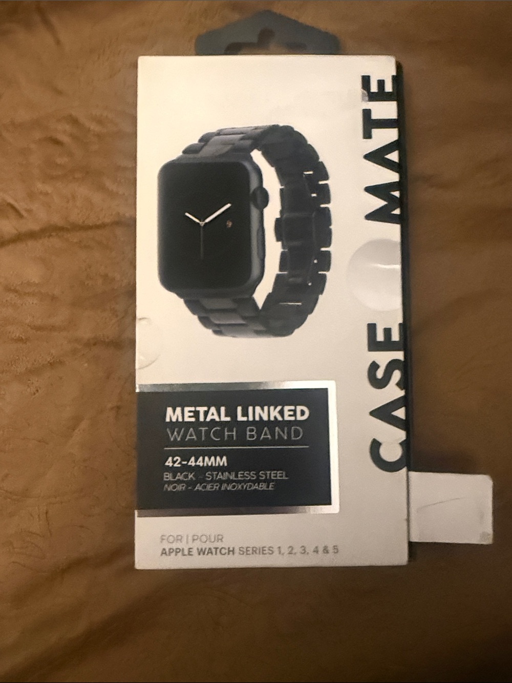 Apple Metal Linked Watch Band - Black